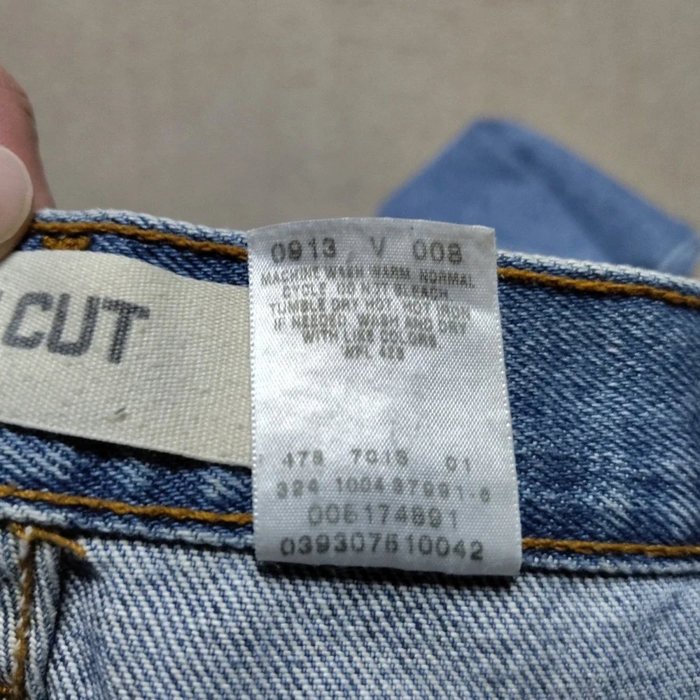 Levis 517 Y2K Boot Cut Jeans Mens 38x29 Blue Denim Classic Fit Relaxed